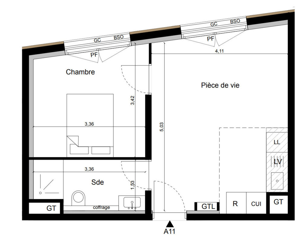 Vente Appartement Appartement T2 de 37m2 à Sceaux Sceaux