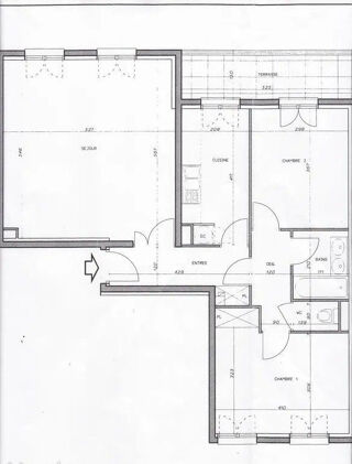  Appartement � louer 3 pi�ces 75 m�