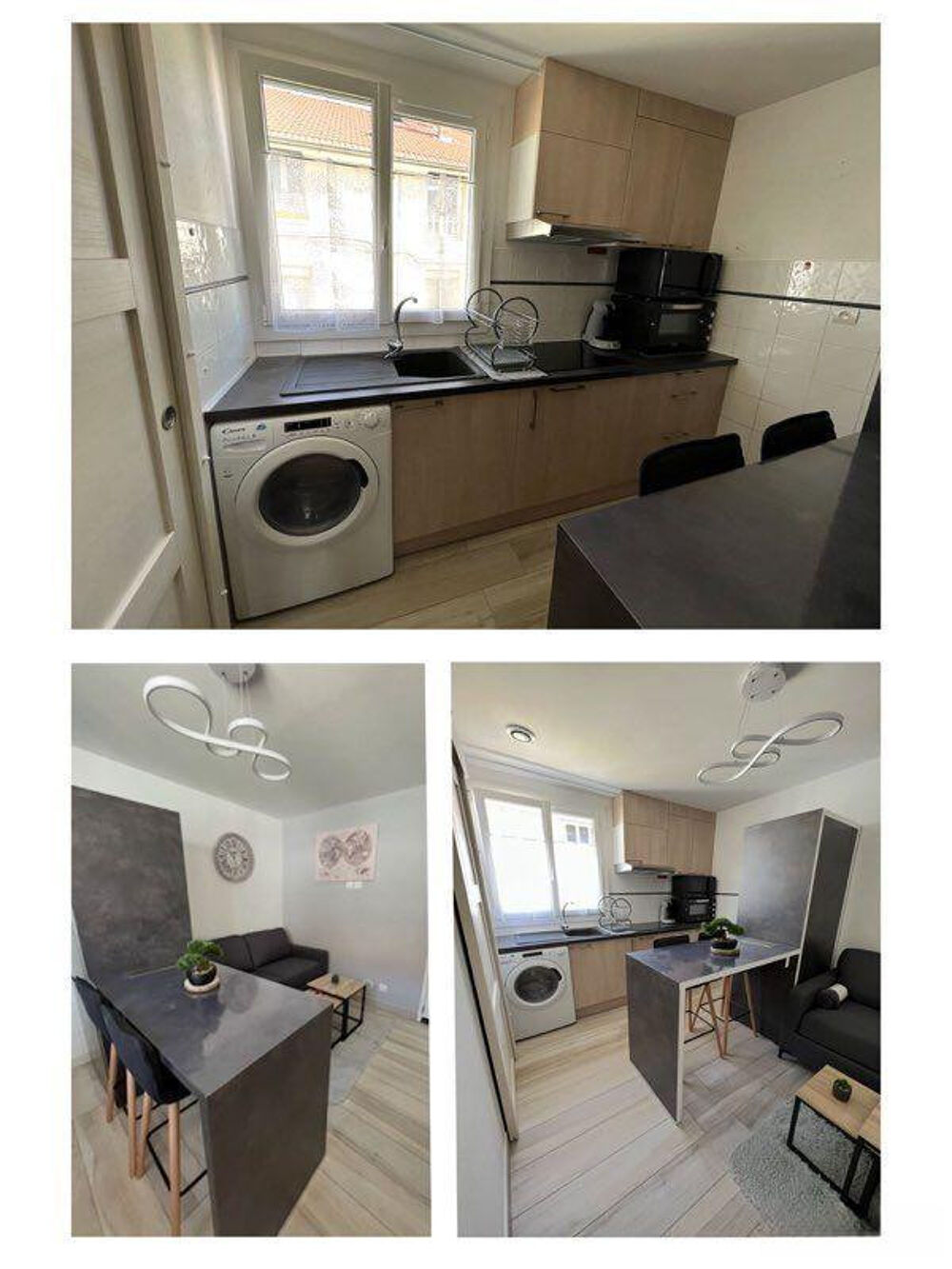 Location Appartement Beau F1 meublé 30m² à louer Grenoble