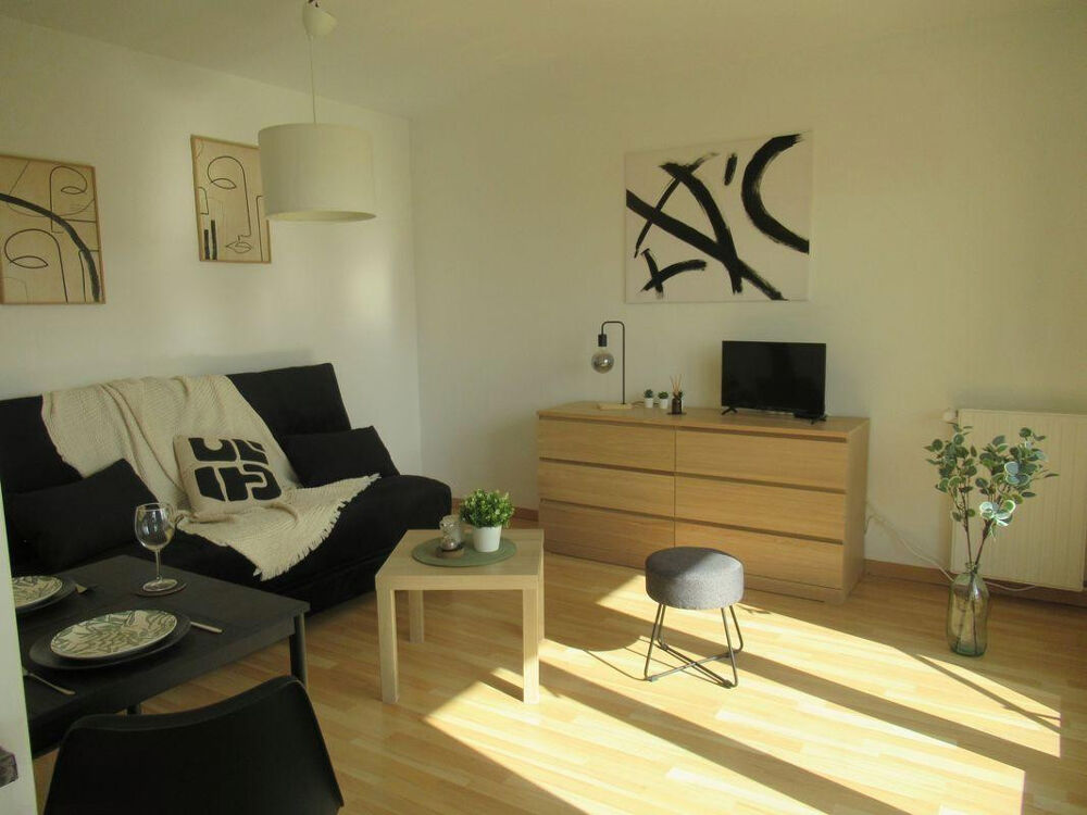 Location Appartement Beau studio 34.5m² Villeboeuf vaste balcon Saint-Étienne