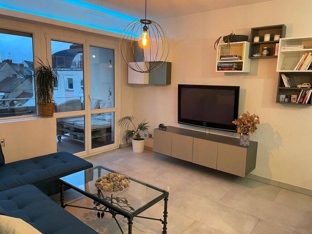 Location Appartement Beau F2 meublé 46m² avec balcon 12m² Strasbourg