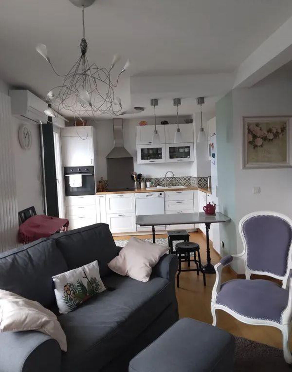 Location Appartement Beau 2P meublé 60 m2 à louer pour 6 mois à Musset Grenoble