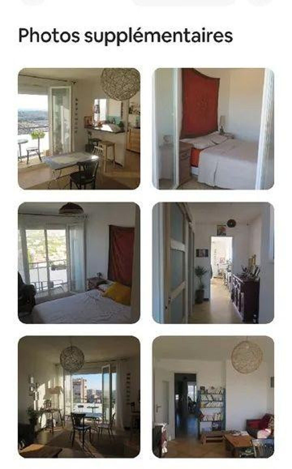 Location Appartement Beau 3P non meublé 60m² vue mer et montagne Marseille 9