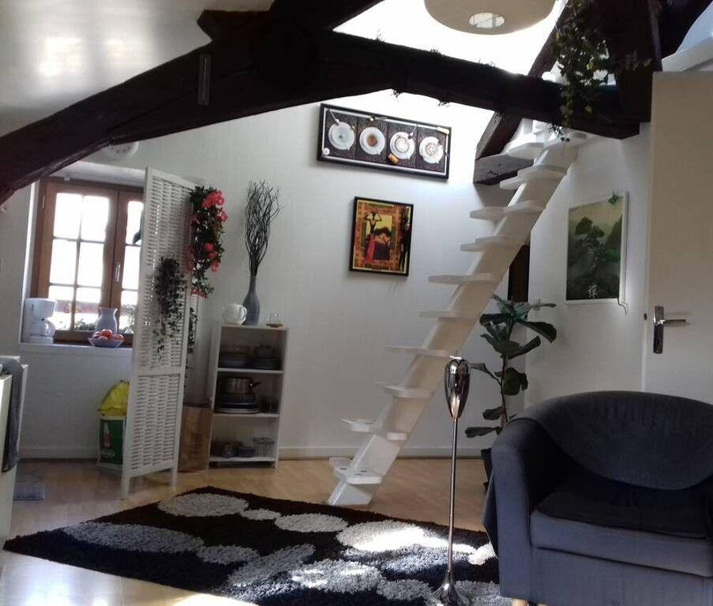 Location Appartement Beau 2P 43m² en duplex Quartier L'île Feydeau Nantes