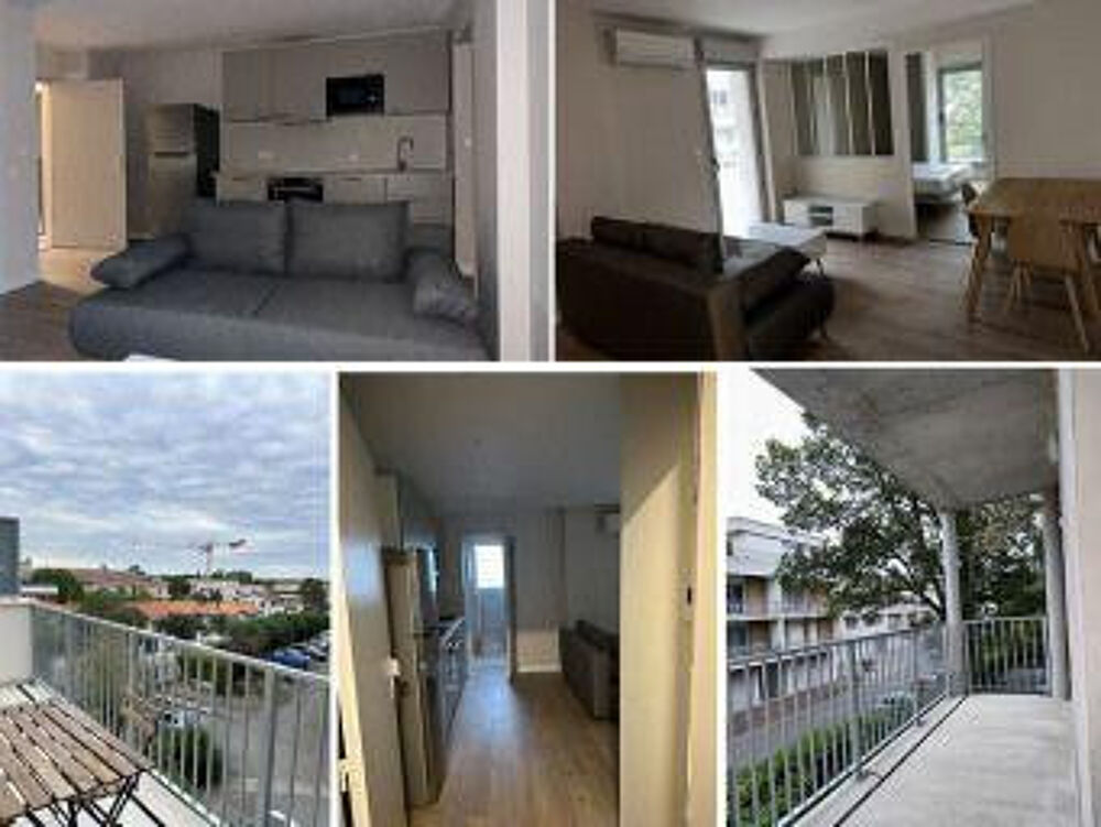 Location Appartement T2 meublé neuf de 33m²,traversant et lumineux Toulouse