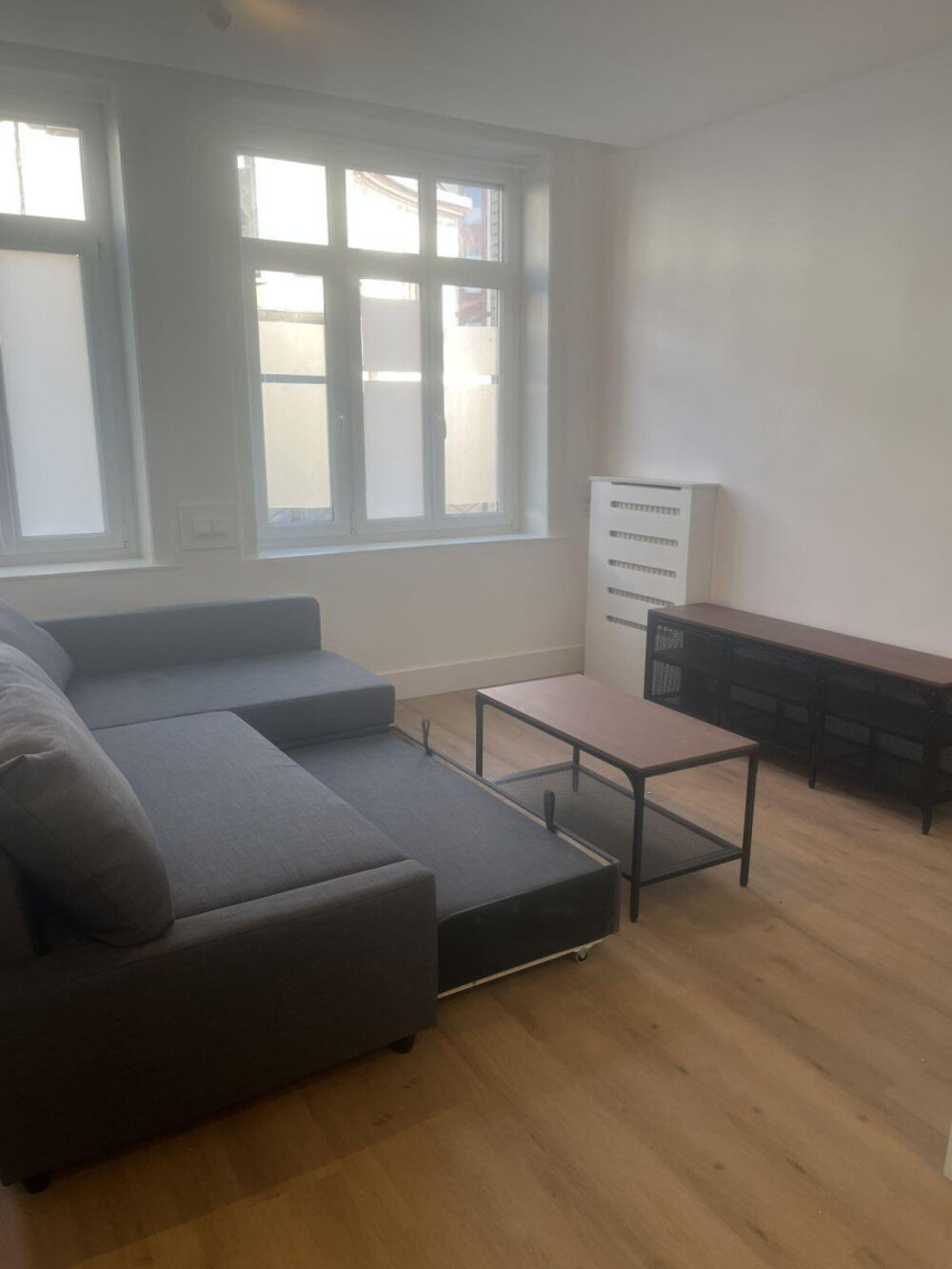 Studio meublé en Rez de chaussée