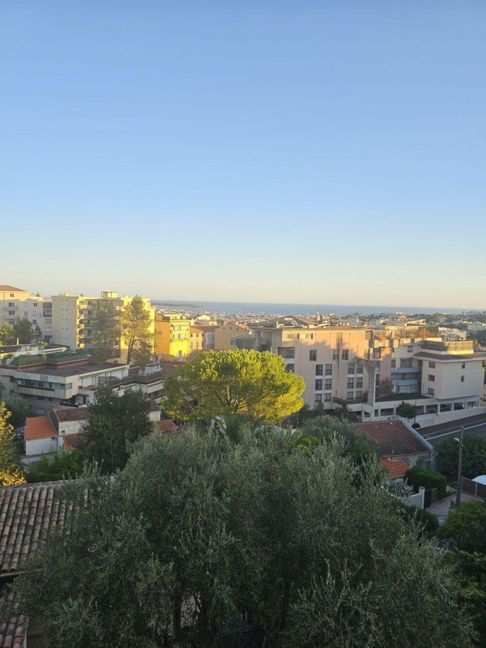 Location Appartement 3 pièces vue mer le Cannet Le cannet