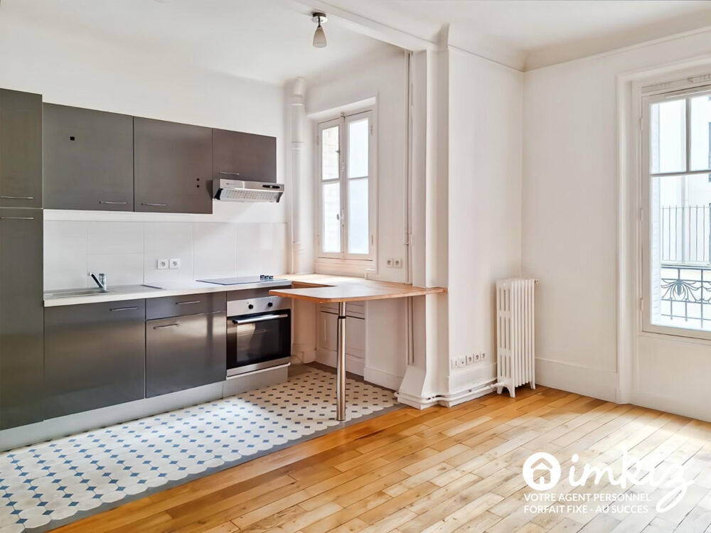 Vente Appartement Paris 15ème 44 m² traversant, calme et lumineux Paris 15