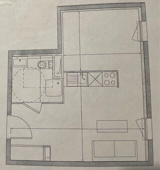  Appartement � louer 1 pi�ce 29 m�