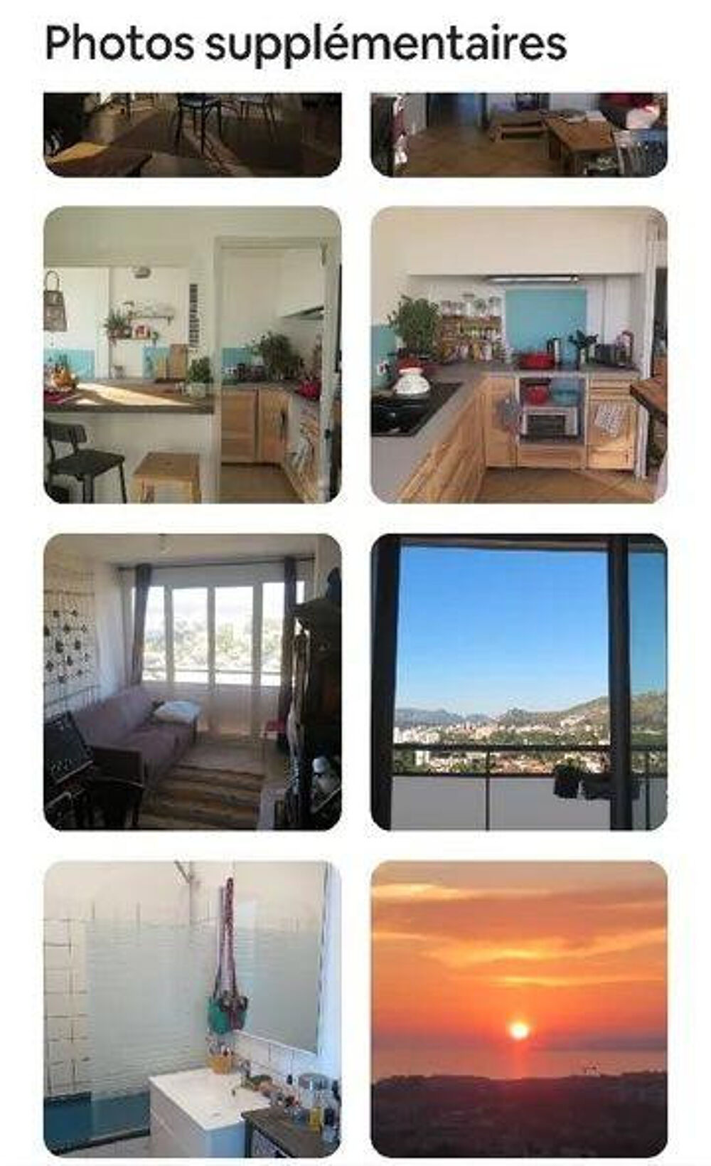 Location Appartement Beau 3P non meublé 60m² vue mer et montagne Marseille 9