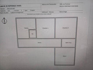  Appartement à louer 3 pièces 56 m²