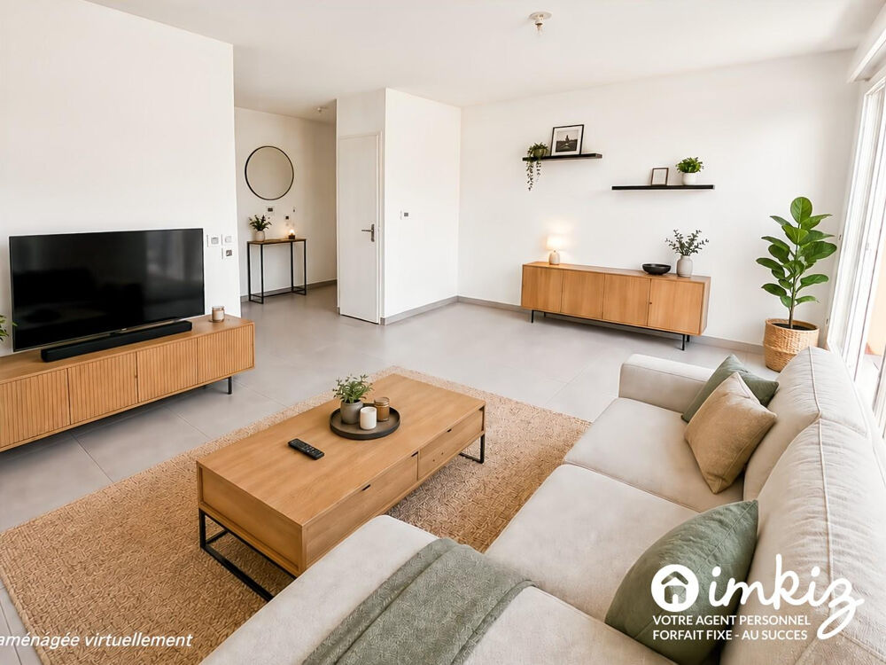 Vente Appartement T3 de 60m² - garage, balcon, 2018 - Clé en main ! Meyzieu
