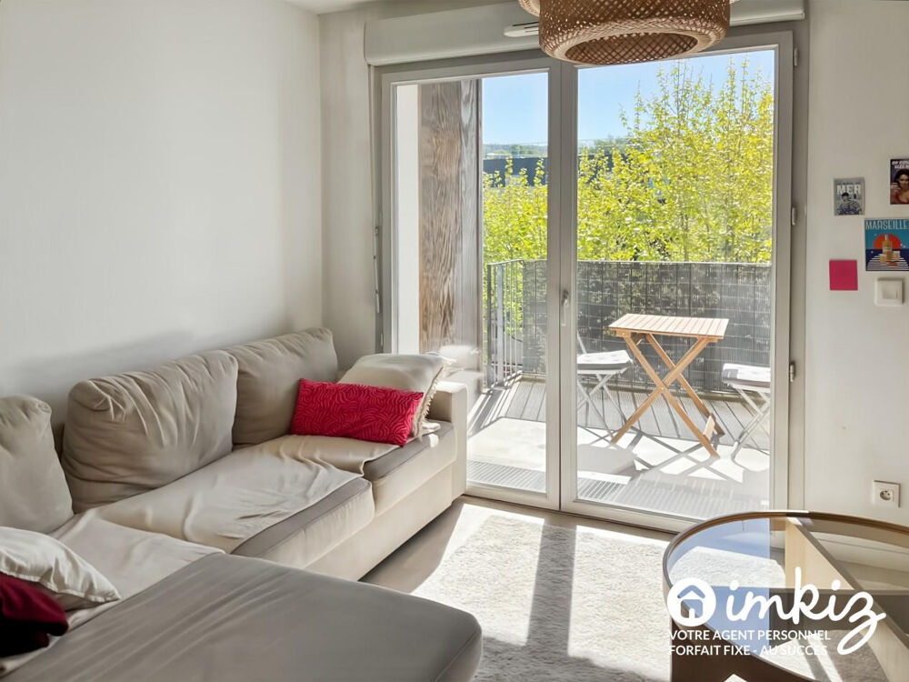 Appartement 2 p. Balcon, parking, proche tram