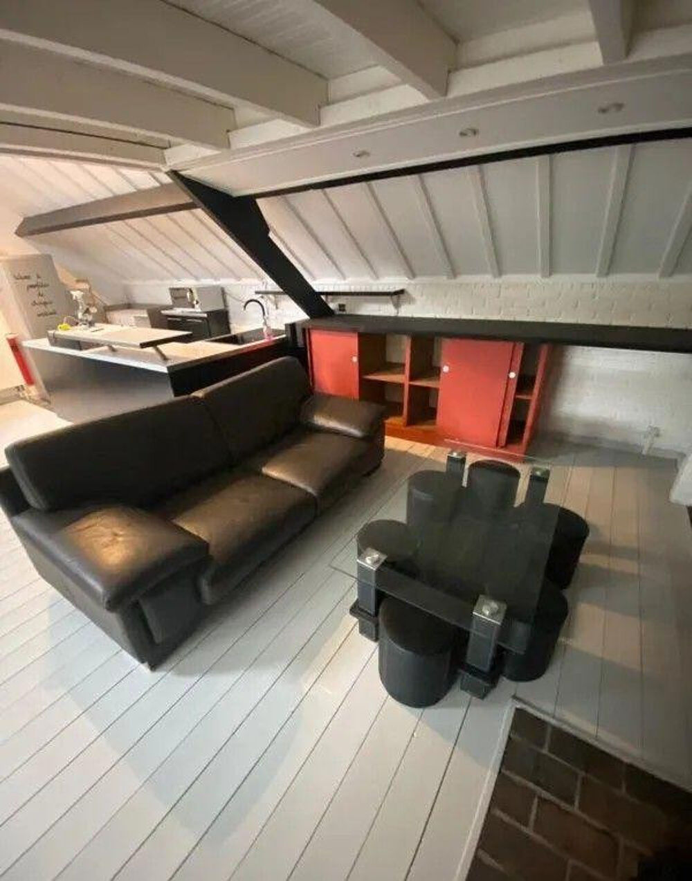 Location Appartement Beau 2P meublé 60m² style loft Marcq-en-baroeul