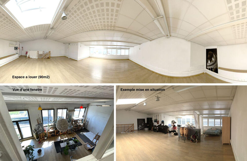 Location Appartement Colocation dans loft arty 90m² Marseille centre Marseille 10