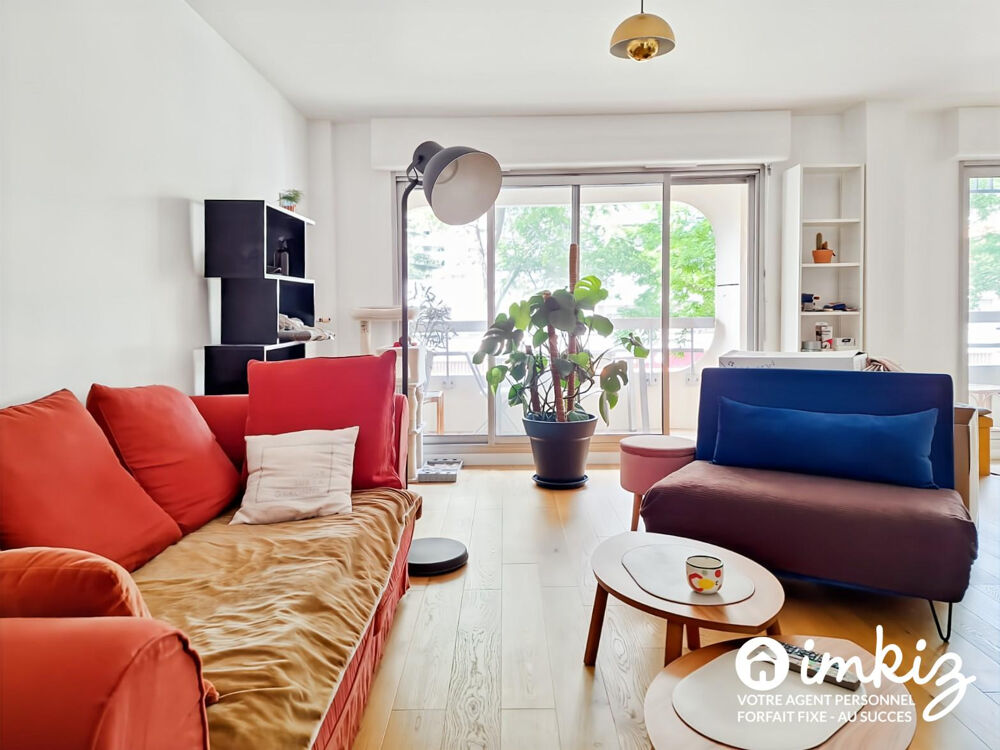 Vente Appartement Paris 19e – 3P refait à neuf, traversant, 2 loggia Paris 19