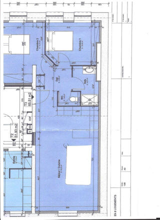  Appartement à louer 3 pièces 64 m²