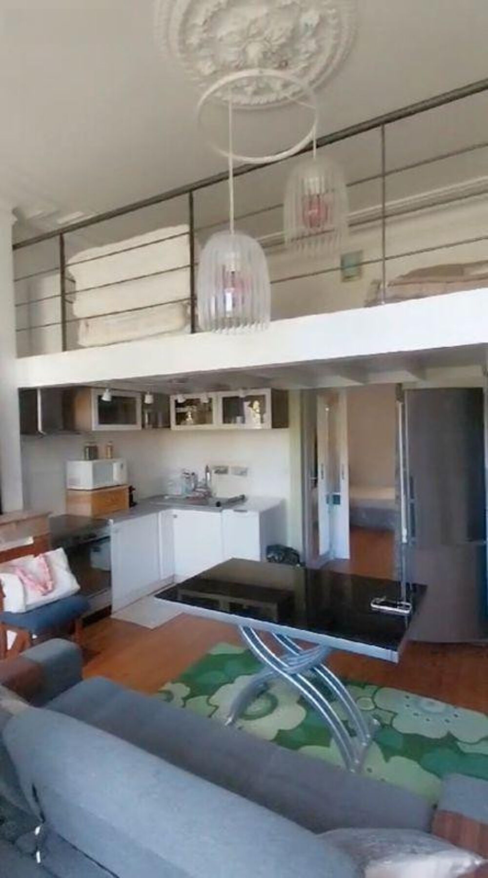 Location Appartement Beau T2 bis meublé,traversant 35m²+ 10m² mezzanine Bordeaux