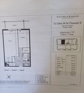  Appartement à louer 2 pièces 955 m²