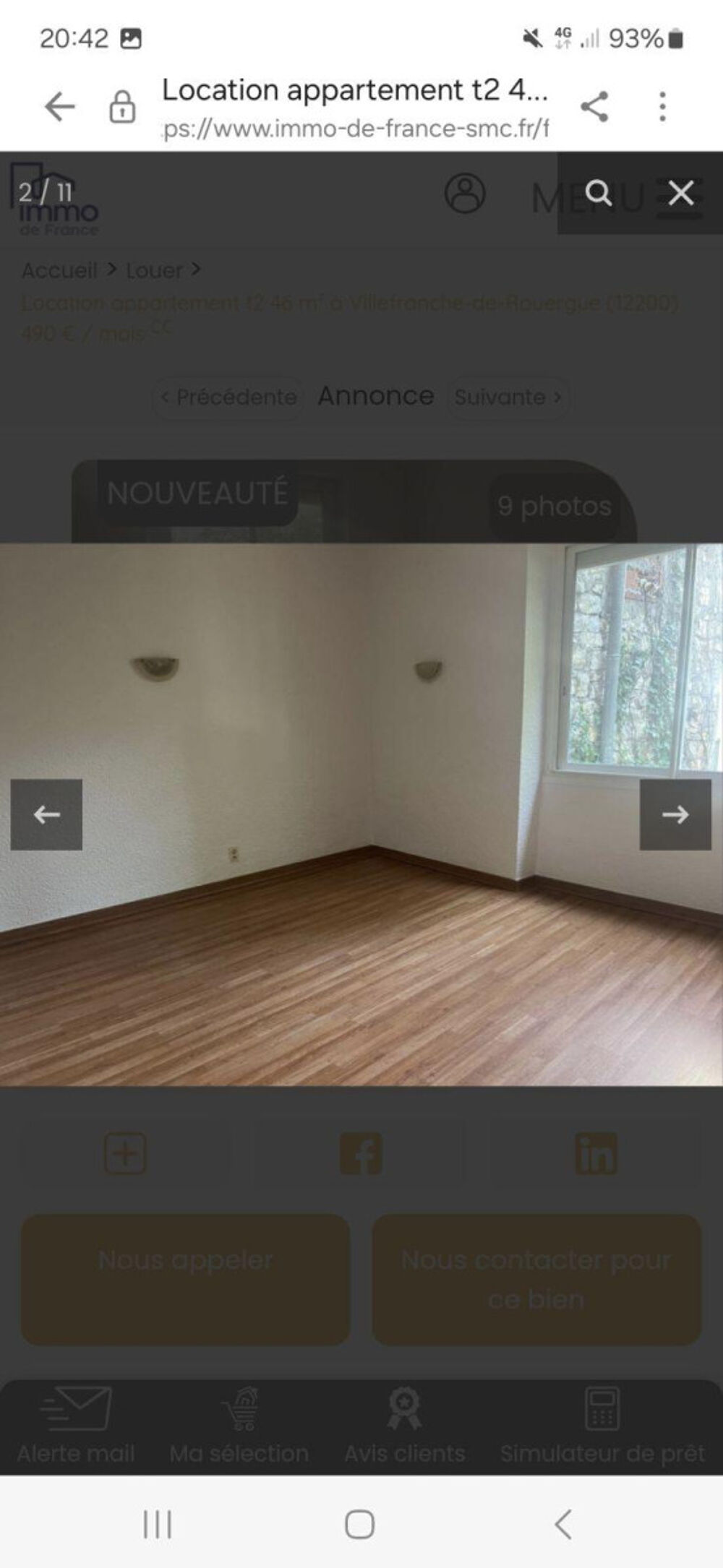 Location Appartement Appartement T2 46m² refait à neuf Villefranche-de-rouergue