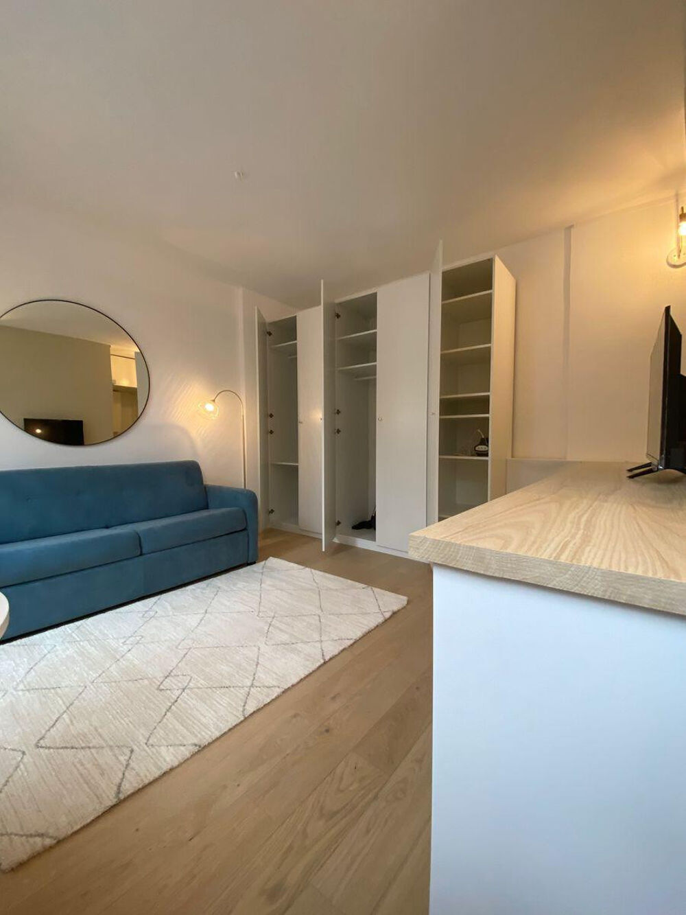 Location Appartement Studio meublé et équipé Gare Clichy-Levallois 21m2 Clichy