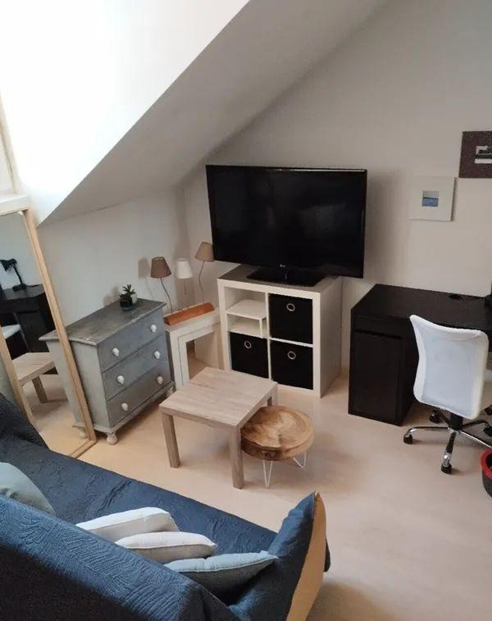 Location Appartement Beau studio lumineux meublé 29m2 centre de Nantes Nantes