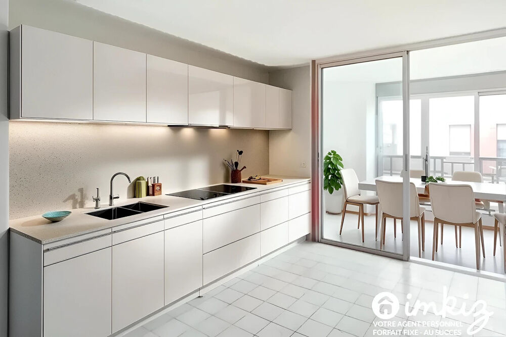 Vente Appartement Montchat – Grand T3 de 93m² au calme, garage, cave Lyon 3