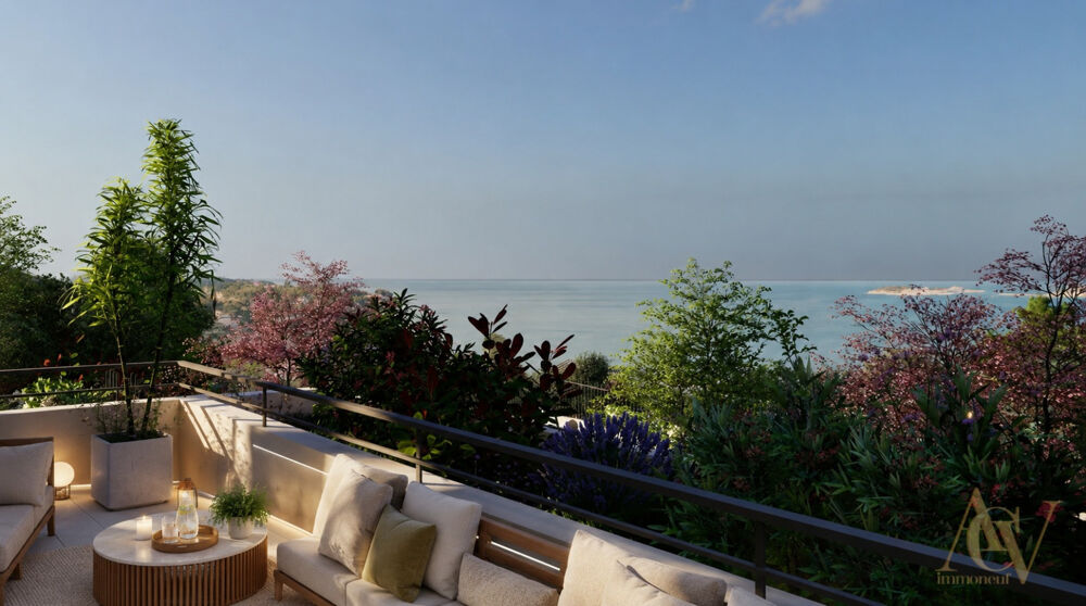 Vente Appartement 4 pièces haut de gamme avec jardin et vue mer - Sanary Sanary-sur-mer