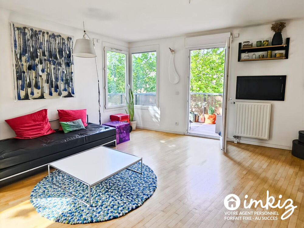 Vente Appartement 3 pièces avec  terrasse parking ascenseur 17e Paris 17