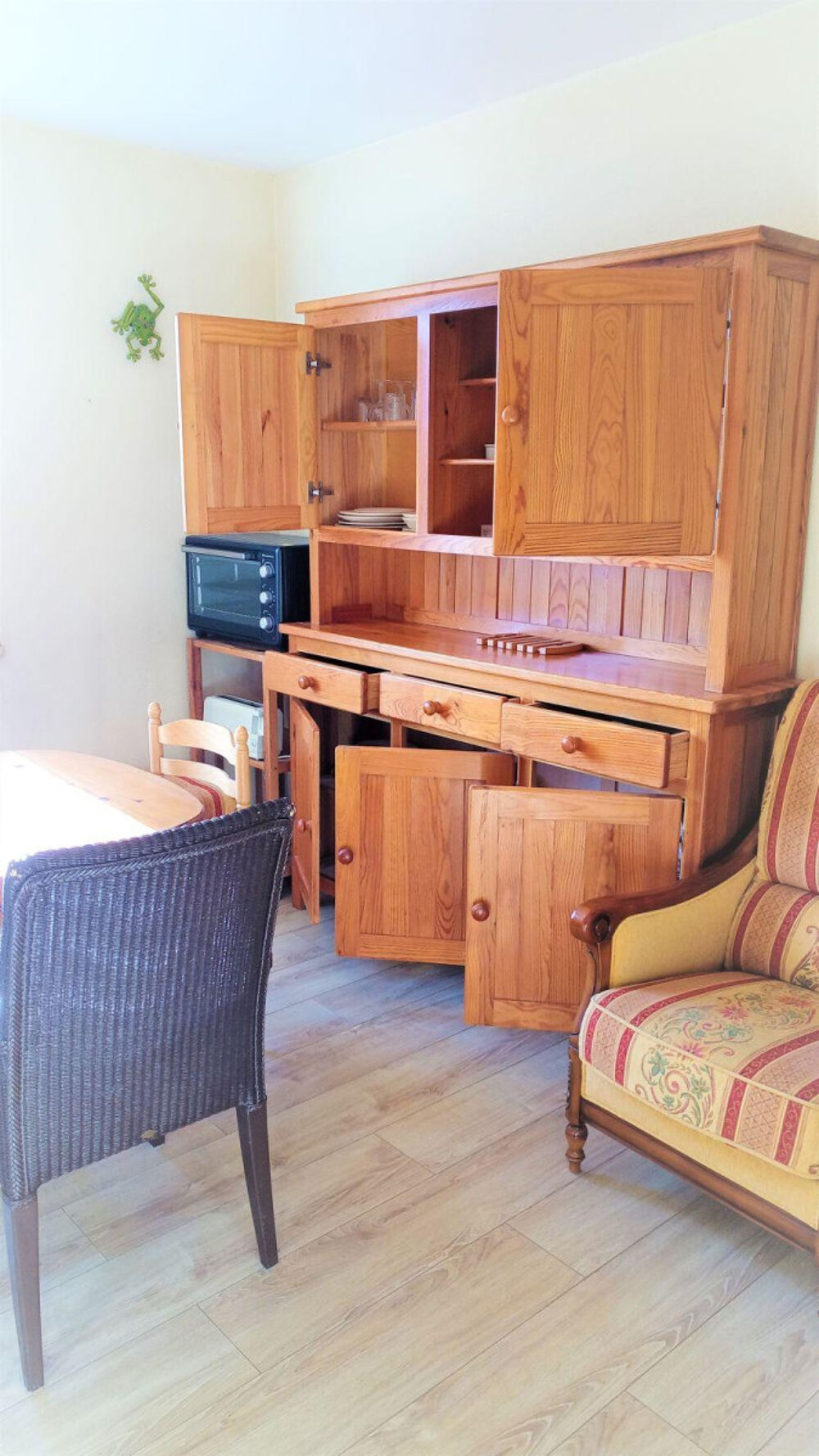Bois, lac, plage, mer à "2 pas" de l'appartement!