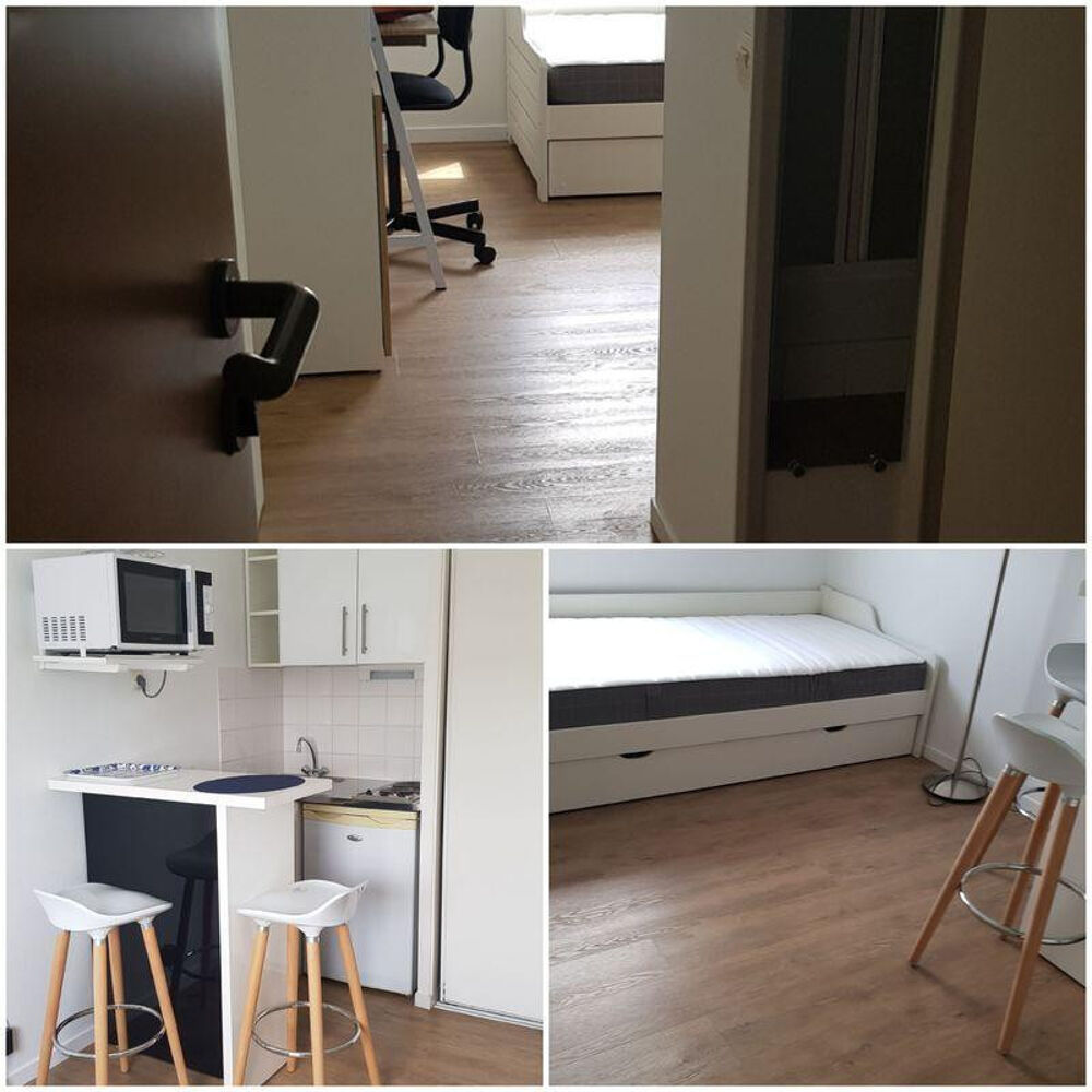 Location Appartement Studio meublé 17 m2, gare Rennes
