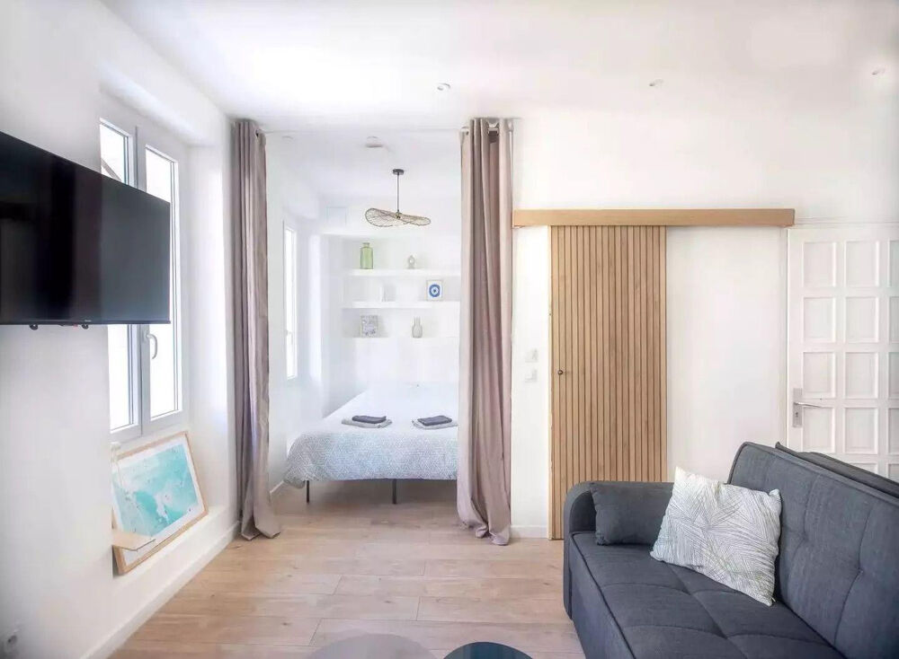 Location Appartement T1 meublé, refait à neuf, quartier central Marseille 5