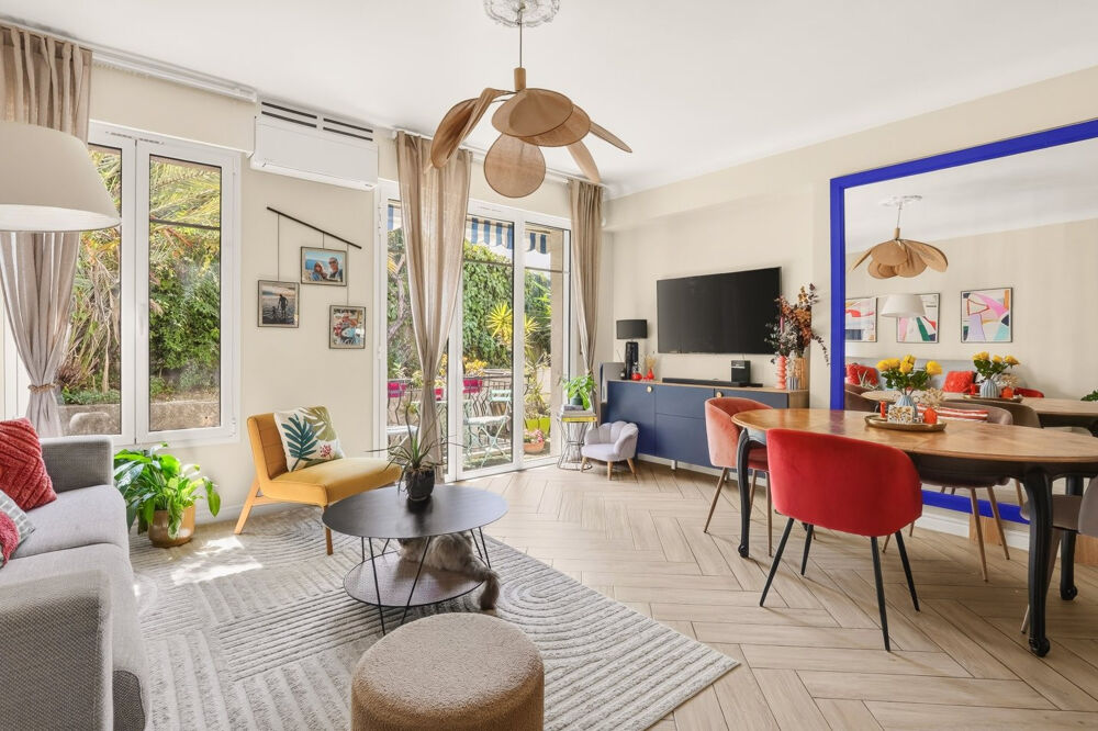 Vente Appartement Nice Cimiez - Appartement de 3 pièces rénové dans un esprit contemporain Nice
