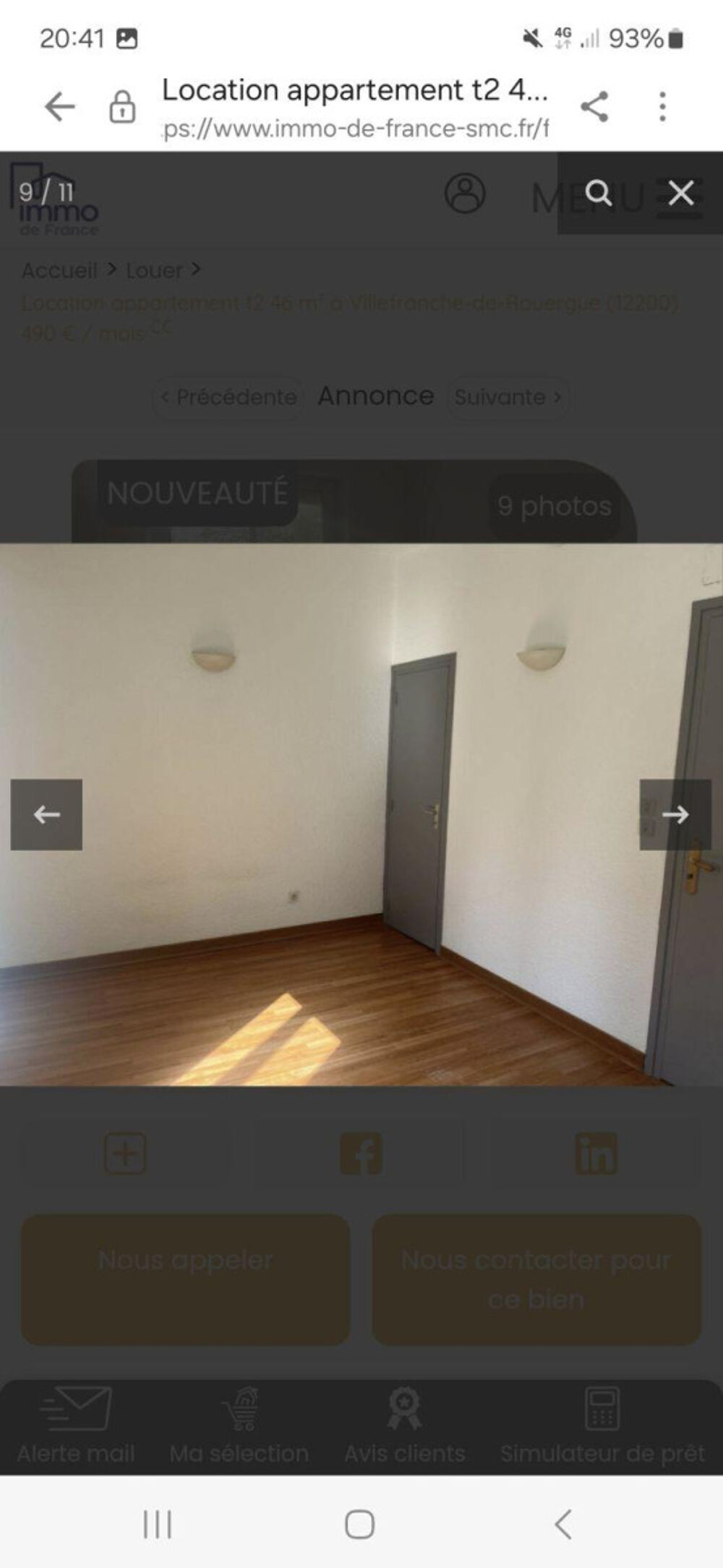 Location Appartement Appartement T2 46m² refait à neuf Villefranche-de-rouergue
