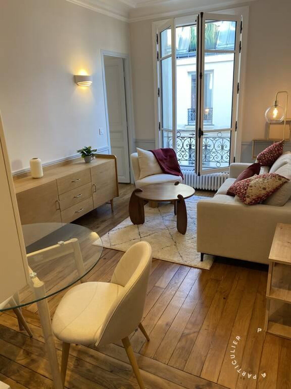 Location Appartement Beau 2P entièrement refait et meublé 28m² Paris 16