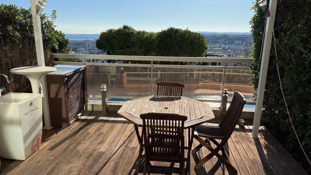 Location Appartement Beau 2P + Parking avec vue mer Nice