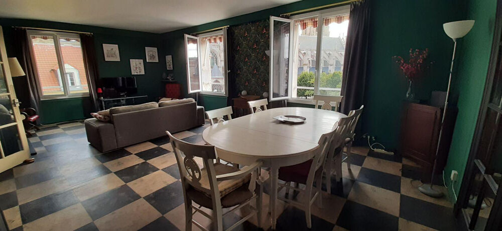 Location Appartement Grand meublé 85m² en plein centre Dieppe Dieppe