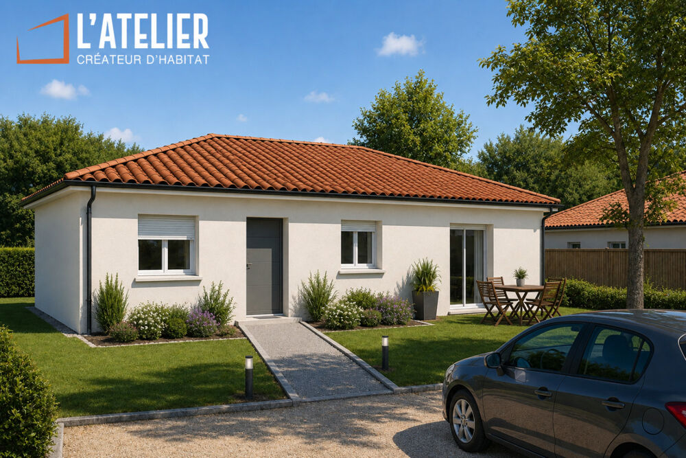 Maison sur terrain à Commensacq