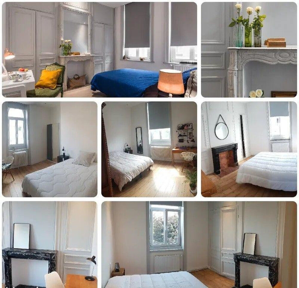Location Appartement Belles chambres meublées dans maison de caractère Lille
