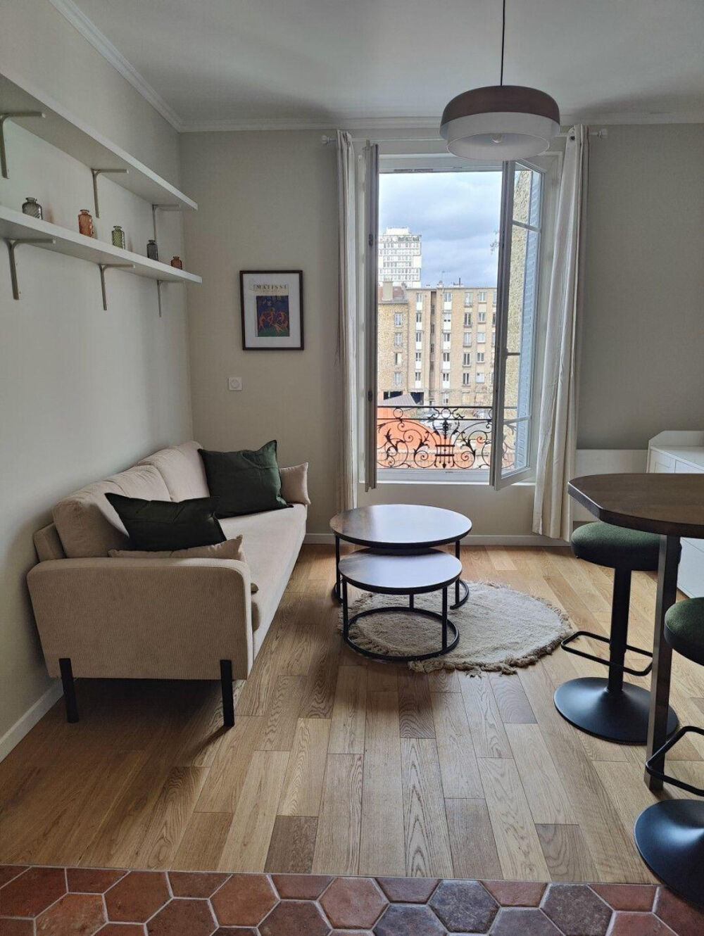 Location Appartement Charmant 2P meublé de 29 m² entièrement rénové Choisy-le-roi