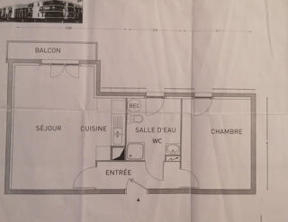  Appartement à louer 2 pièces 45 m²