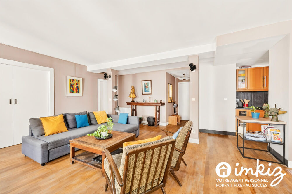Vente Appartement Paris 10ème 4 pièces 98 m² sur rue rénové Paris 10