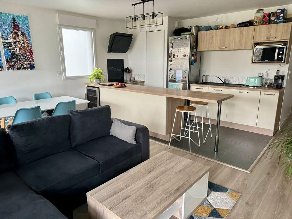 Location Appartement 3P meublé 65m² avec grand balcon et parking Nantes
