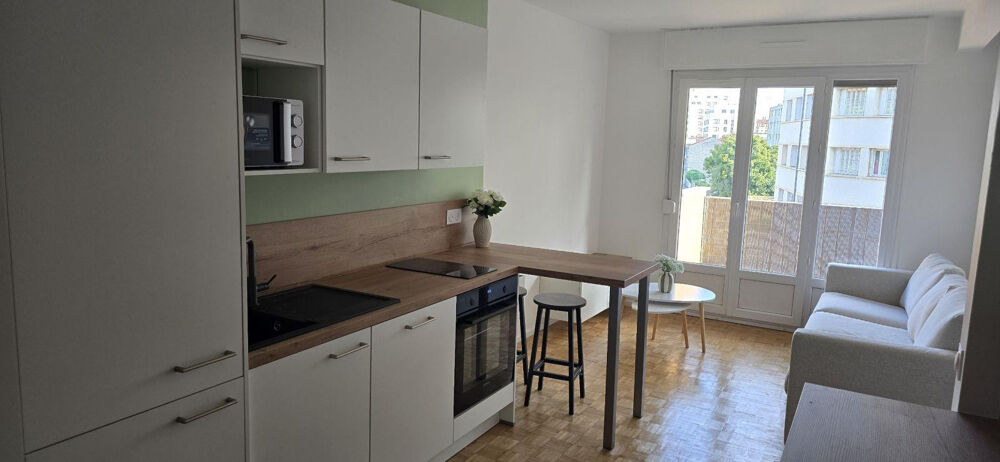 Location Appartement Chambre rénovée Gratte-Ciel – Métro 2 min – Balcon Villeurbanne