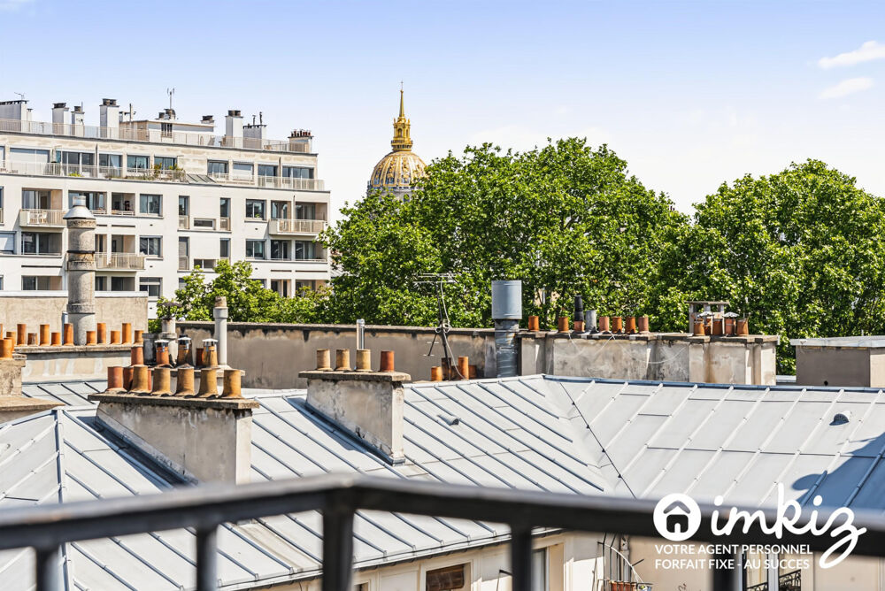 Vente Appartement Studio avec balcon, vue exceptionnelle Paris 7