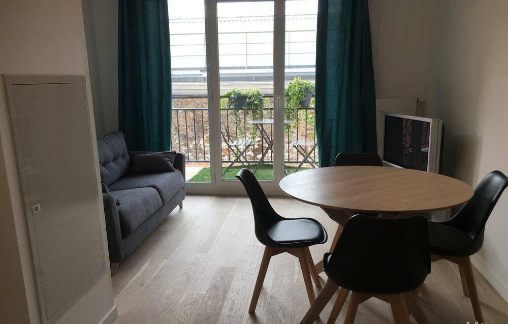 Location Appartement Beau 2P meublé 42m² avec balcon 4m² Saint-ouen-sur-seine