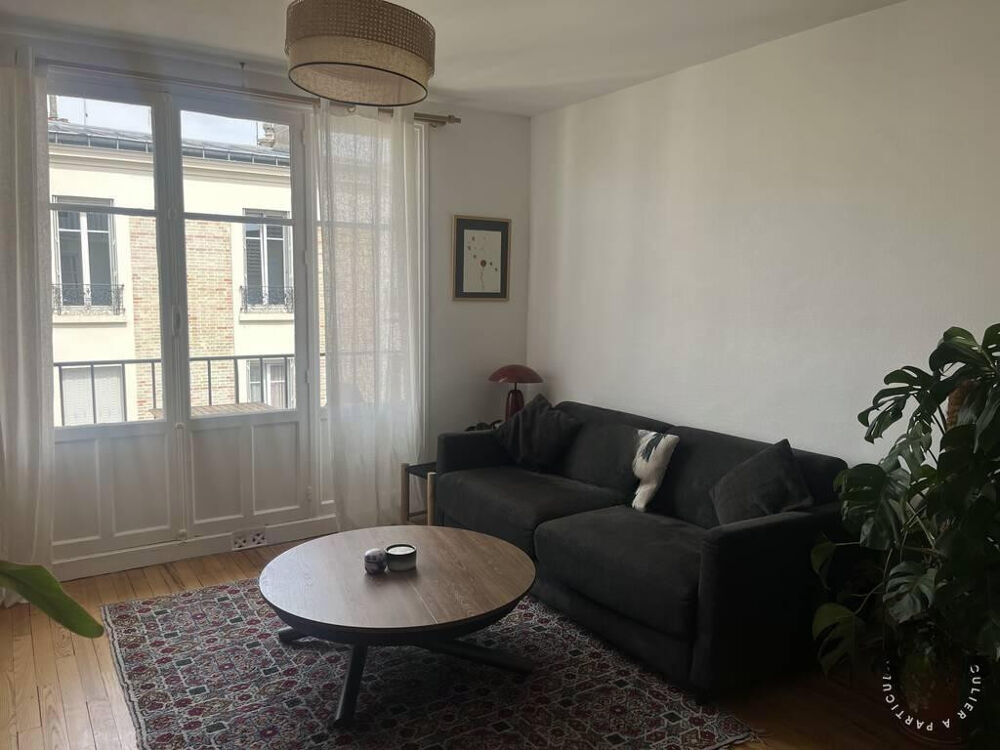 Location Appartement Beau T2 meublé 45m² lumineux et calme (balcon) Asnières-sur-seine