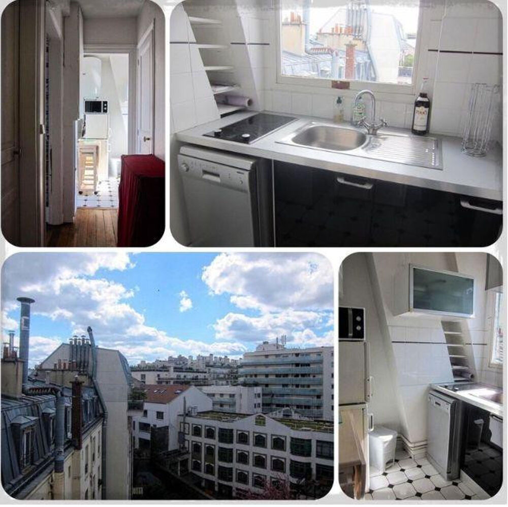 Location Appartement Appartement meublé T2 38M2 Porte de Champerret Paris 17