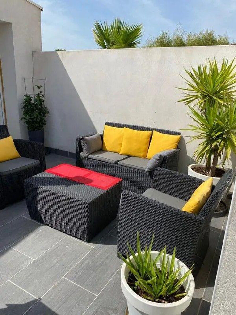 Location Appartement T2 meublé 38m² avec belle terrasse 18m² La villetelle