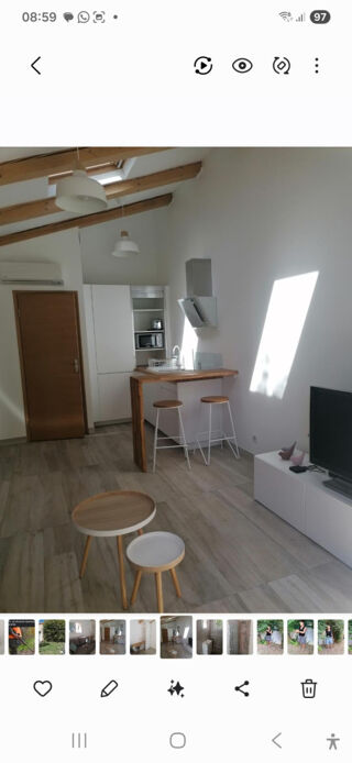  Appartement à louer 1 pièce 27 m²